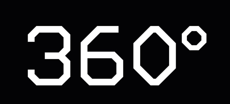 360°